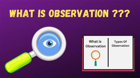 觀察英文|observation